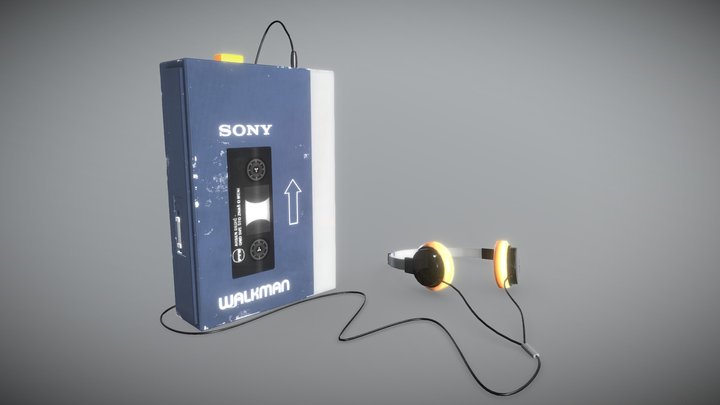 Sony, Walkman, 1979 3D Model
