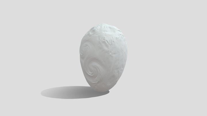 another model with an alien like thing 3D Model