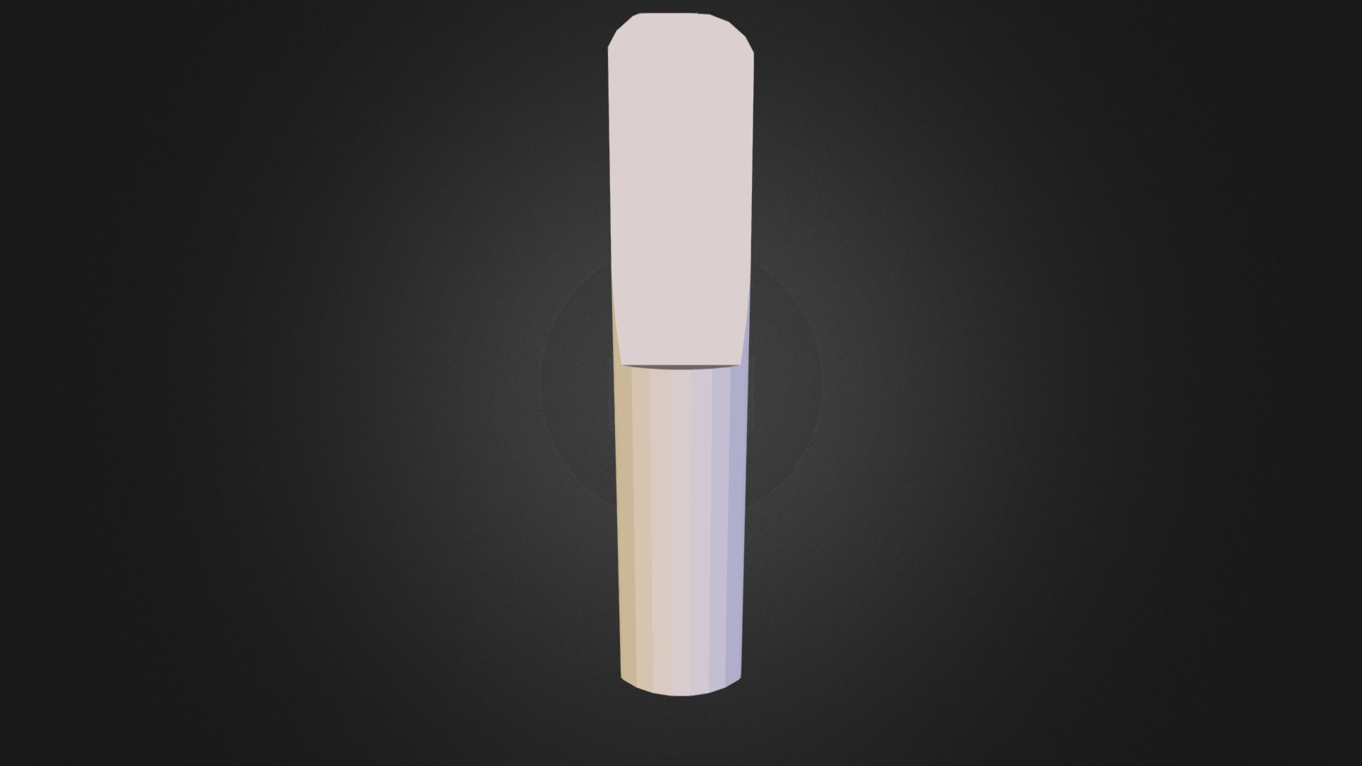 Clarinet Reed - 3D model by 3dindustries [4e83fb5] - Sketchfab