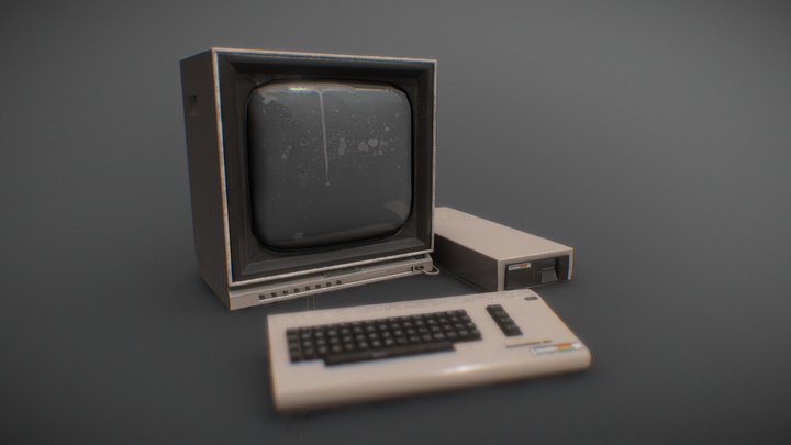 C64 Model 3D Model