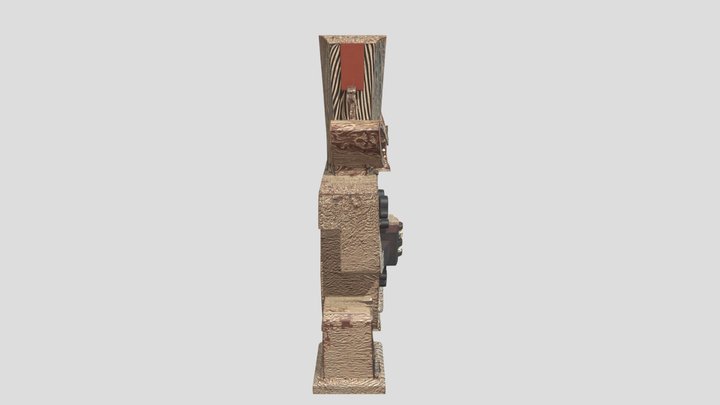 abstract sculpture 3d model
