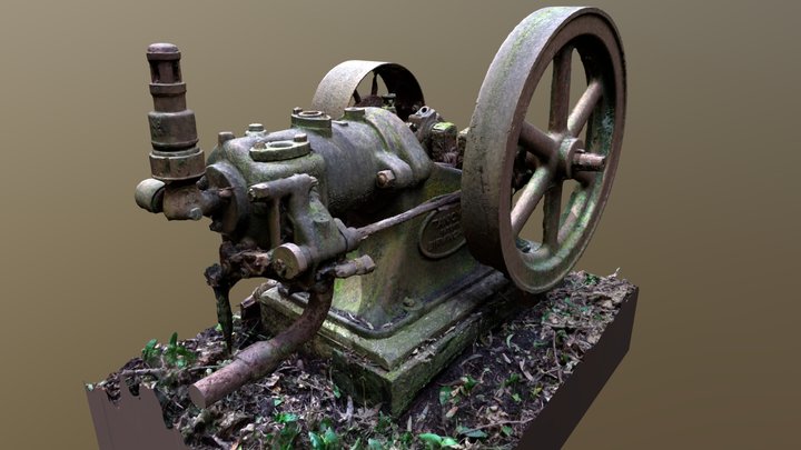 Tangye Engine, Drake Garden 3D Model