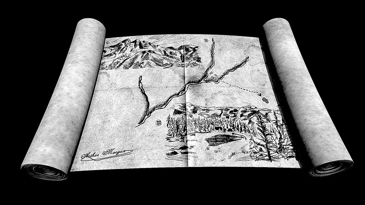 #21 Treasure Map - Treasure "Inktober2019"