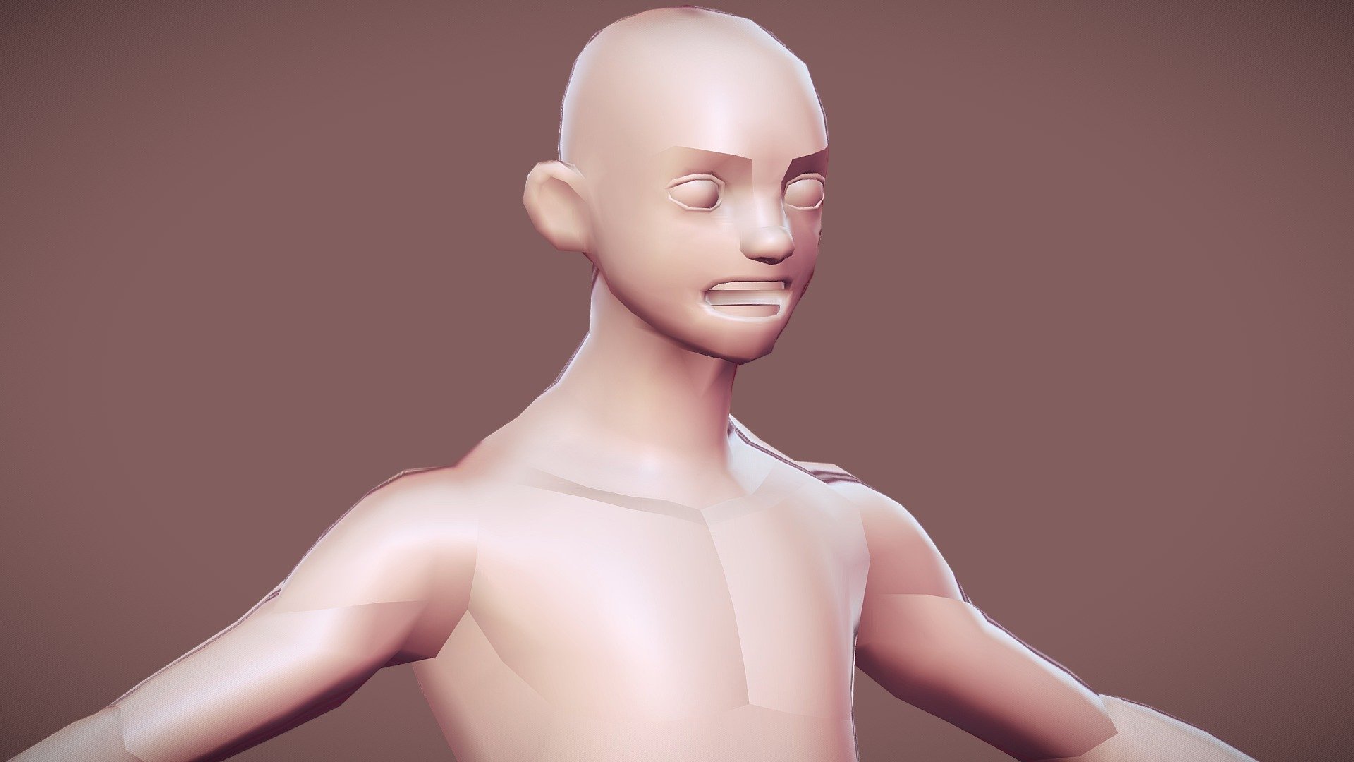 Stylized Male - Mesh Model - Buy Royalty Free 3D model by EliecerPinto ...