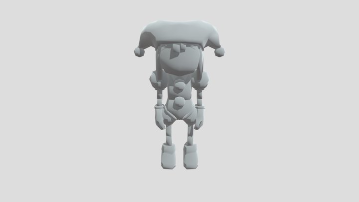 Pomni Lowpoly V1 port - Original by Lukas ATBK 3D Model