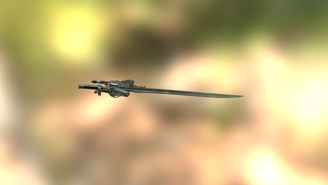 Noctis Engine Sword FFXV 3D Model