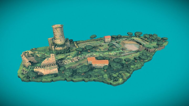Sito Archeologico di Elea - Campania, Italia 3D Model