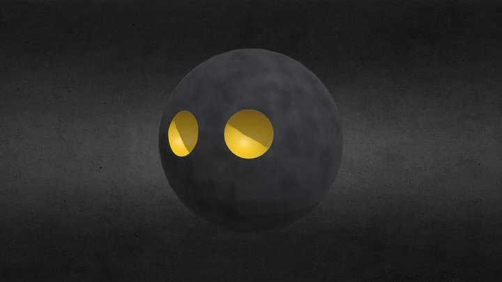 Free 3D Squash Ball Model with PBR Texture !