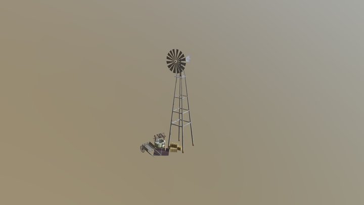 5 Props 3D Model