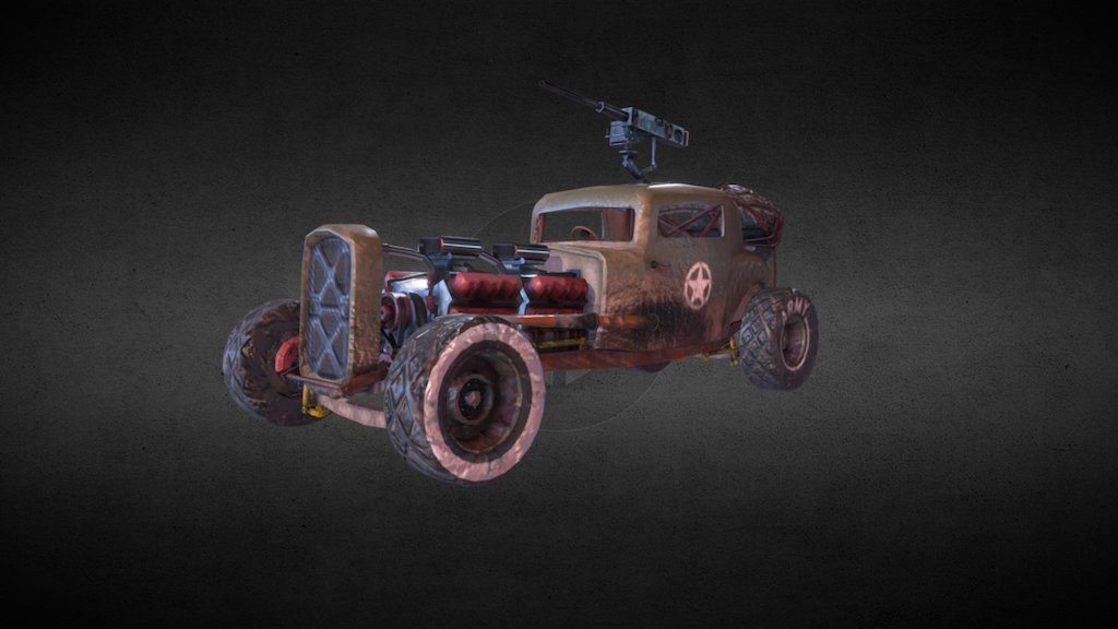 HOTROD_textures - 3D model by polo_art [4e8a4ae] - Sketchfab