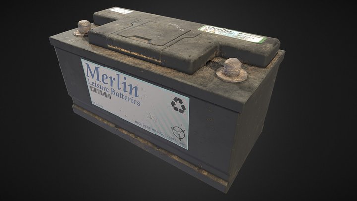 Battery 3D Model