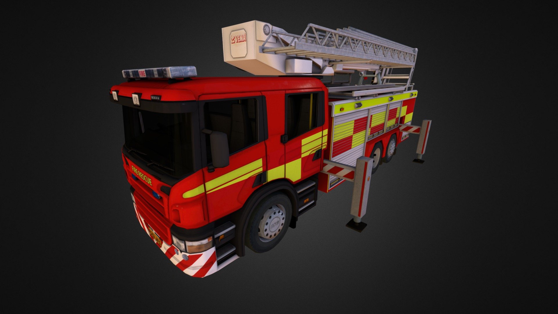 Cherry Picker01 3D model by G2G3 (showcase) [4e8ae34] Sketchfab