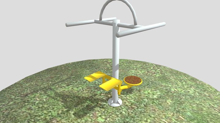 Escalador Y Relajador Inadode Cintura Comb 3D Model