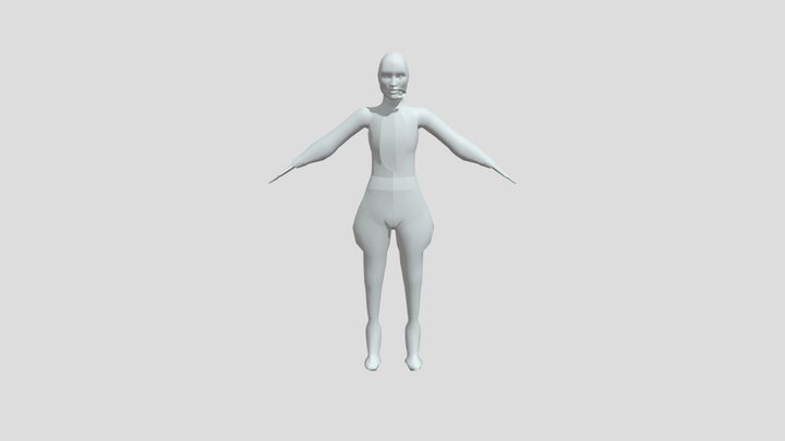 Character - Zendaya 3D Model