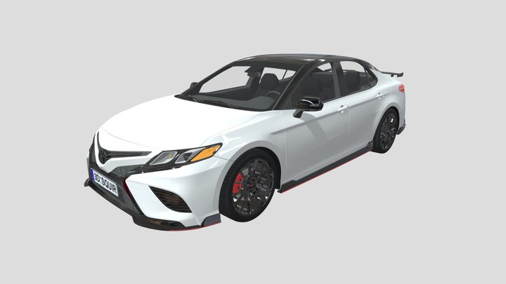 Toyota Camry TRD 2020 3D Model