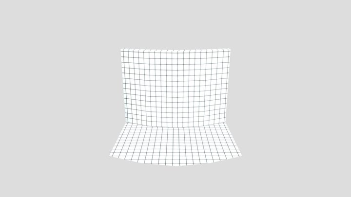 Wall Checkered 3D Model