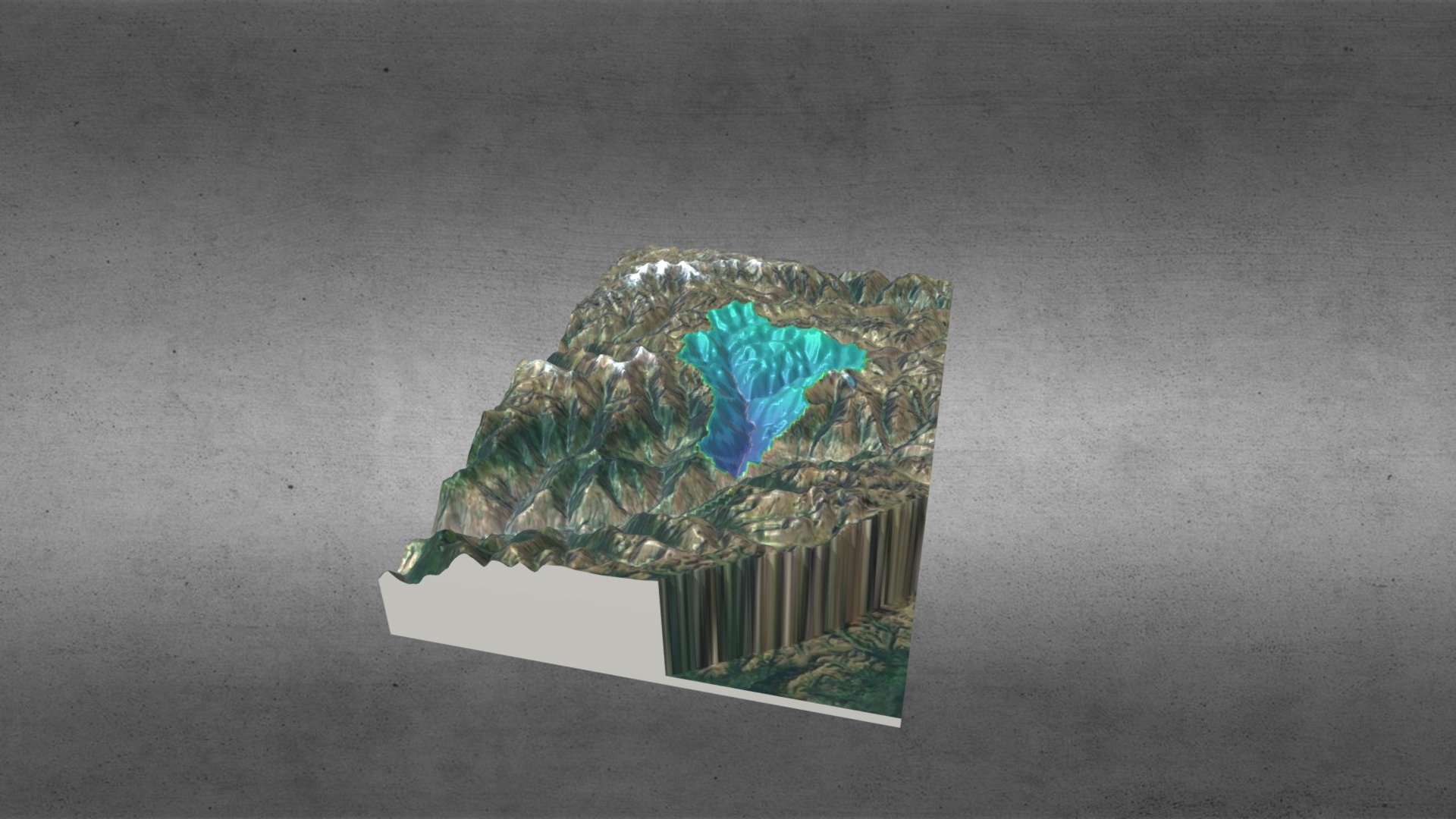 Modelo 3D Rio San Fernando