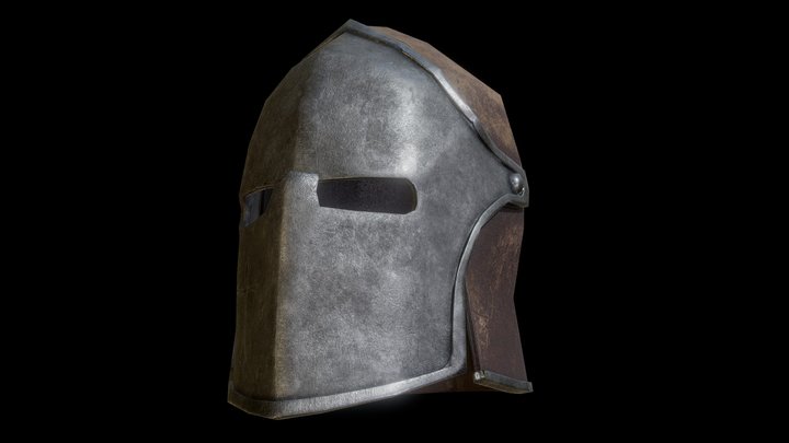 Medieval Helmet 3D Model