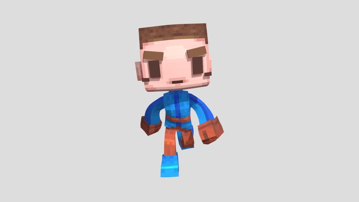 Steve 3D Model