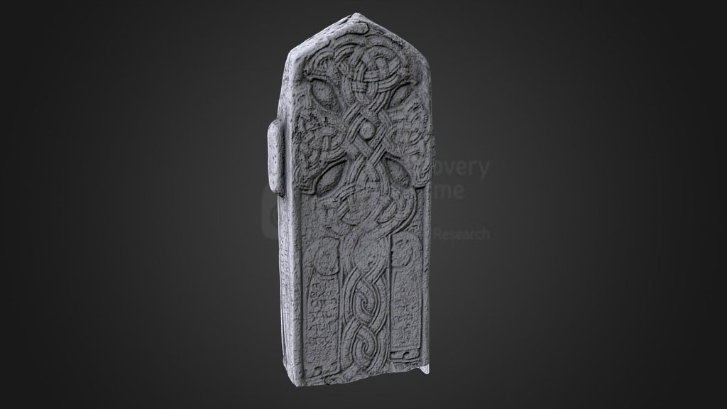 Fahan Cross Slab, Co. Donegal - 3d Model By The Discovery Programme 