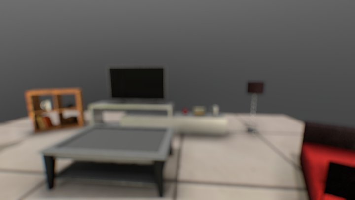 LIVING ROOM 3D Model
