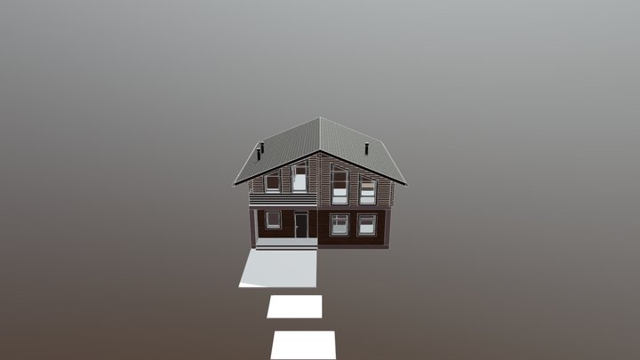 Дом за 100 дней - Загородом96 3D Model