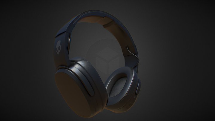 Headphones Skullcandy Crusher Wireless 3D Model