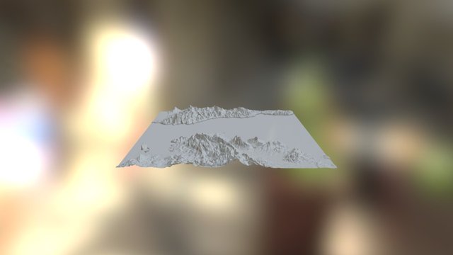Strait of Gibraltar 3D Model