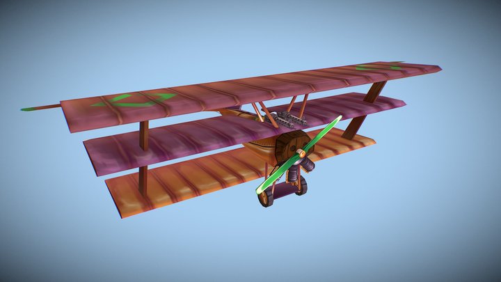 Fokker Dr1 3D Model