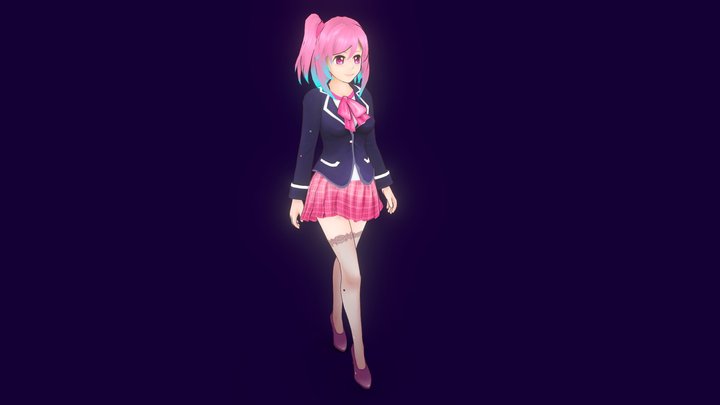 VIASS_Girl 2 3D Model
