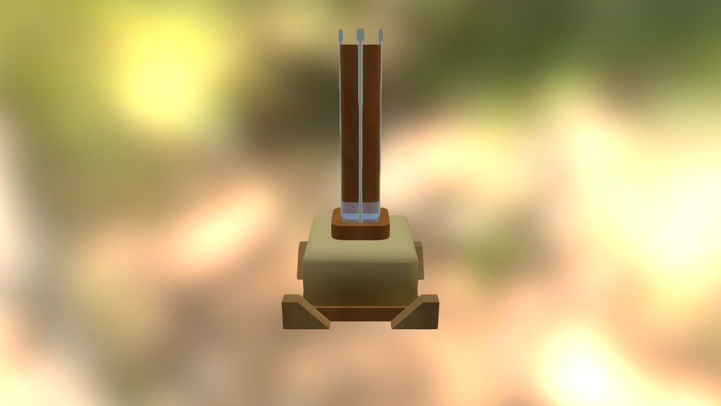 Pilon and charging station - 3D model by zrenjaninac [4e915ce] - Sketchfab