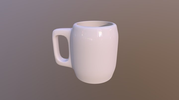 Gorg Coffee Mug 3D Model
