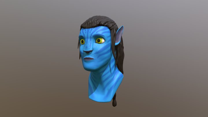 Na'vi 3D Model