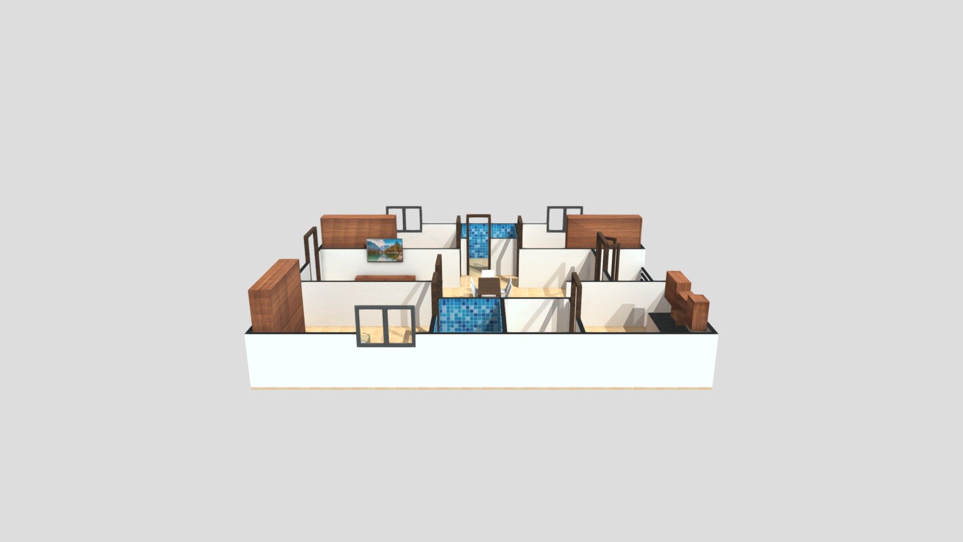 PRANEETH 2.5 BHK flat 2 R 1