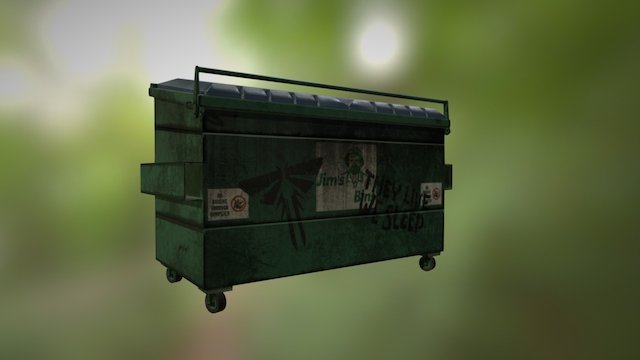 Dumpster 3D Model