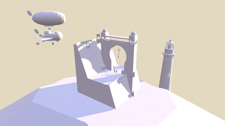 Island 3D Model