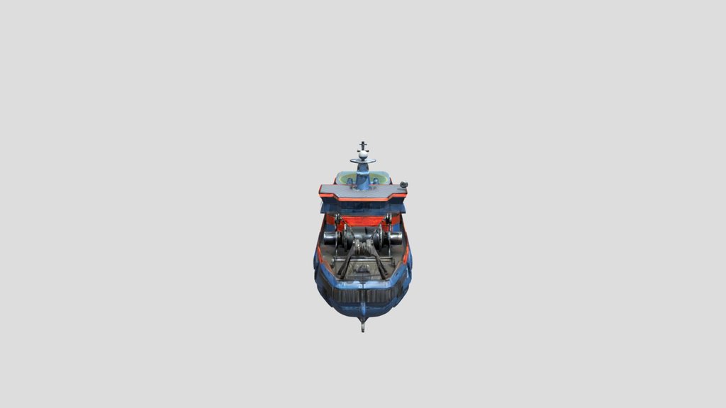 Icebreaker ship model