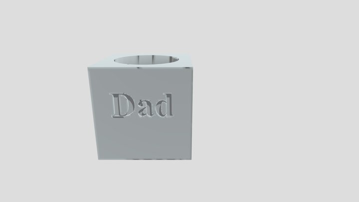 Dad Vase 3D Model