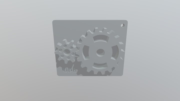 Modelo_llavero_2_UDB 3D Model