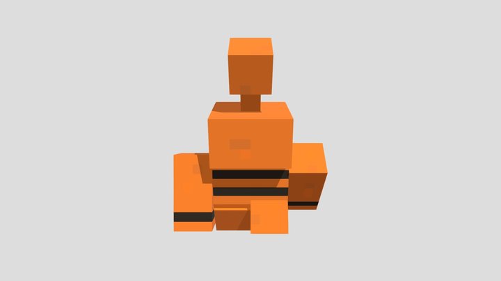 Copper_golem Minecraft 3D 3D Model