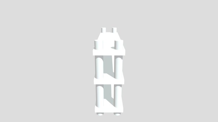 File Shelf 3D Model