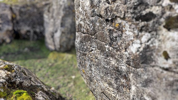 Orton scar in Cumbria, UK 3D Model