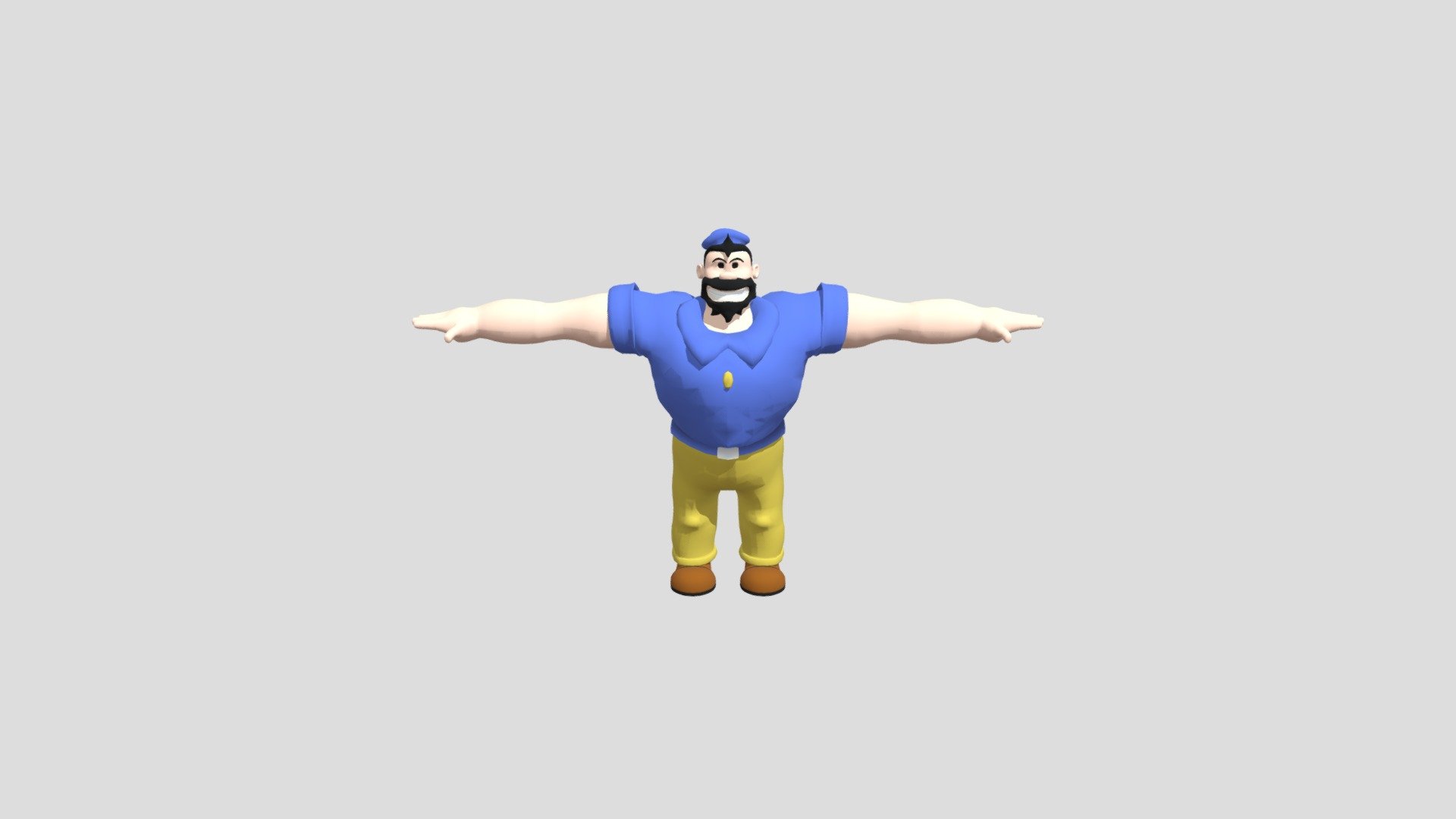 Bluto/Brutus - 3D model by jmlmenorca [4e9c745] - Sketchfab