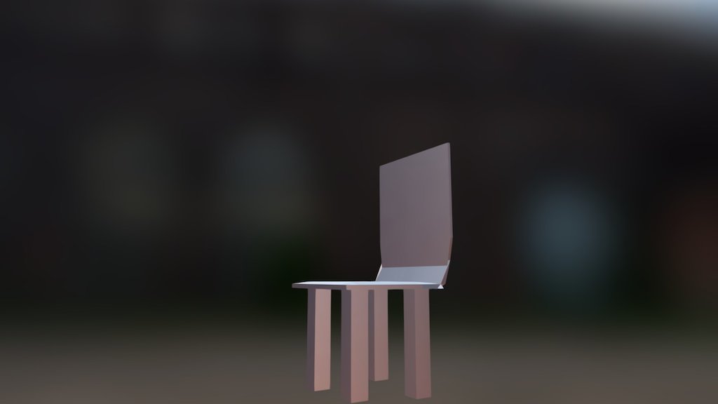 Modern Chair — Sketchfab embed 3D viewer
