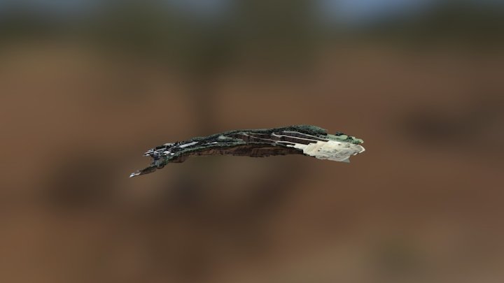 Quarry Simplified 3d Mesh 3D Model