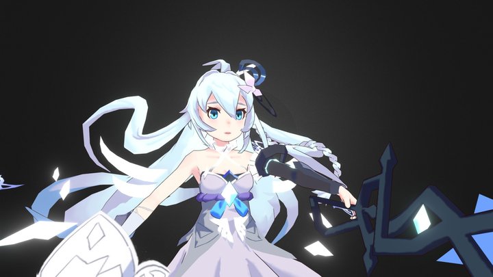 Houkai 3rd Shigure Kira 3D Model