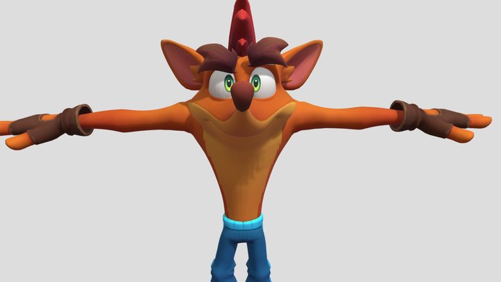 CRASH BANDICOOT ITS ABOUT TIME v3 3D Model