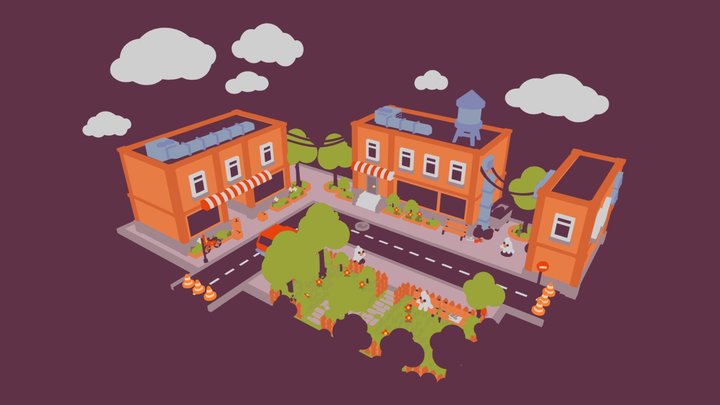 Basco City 3D Model