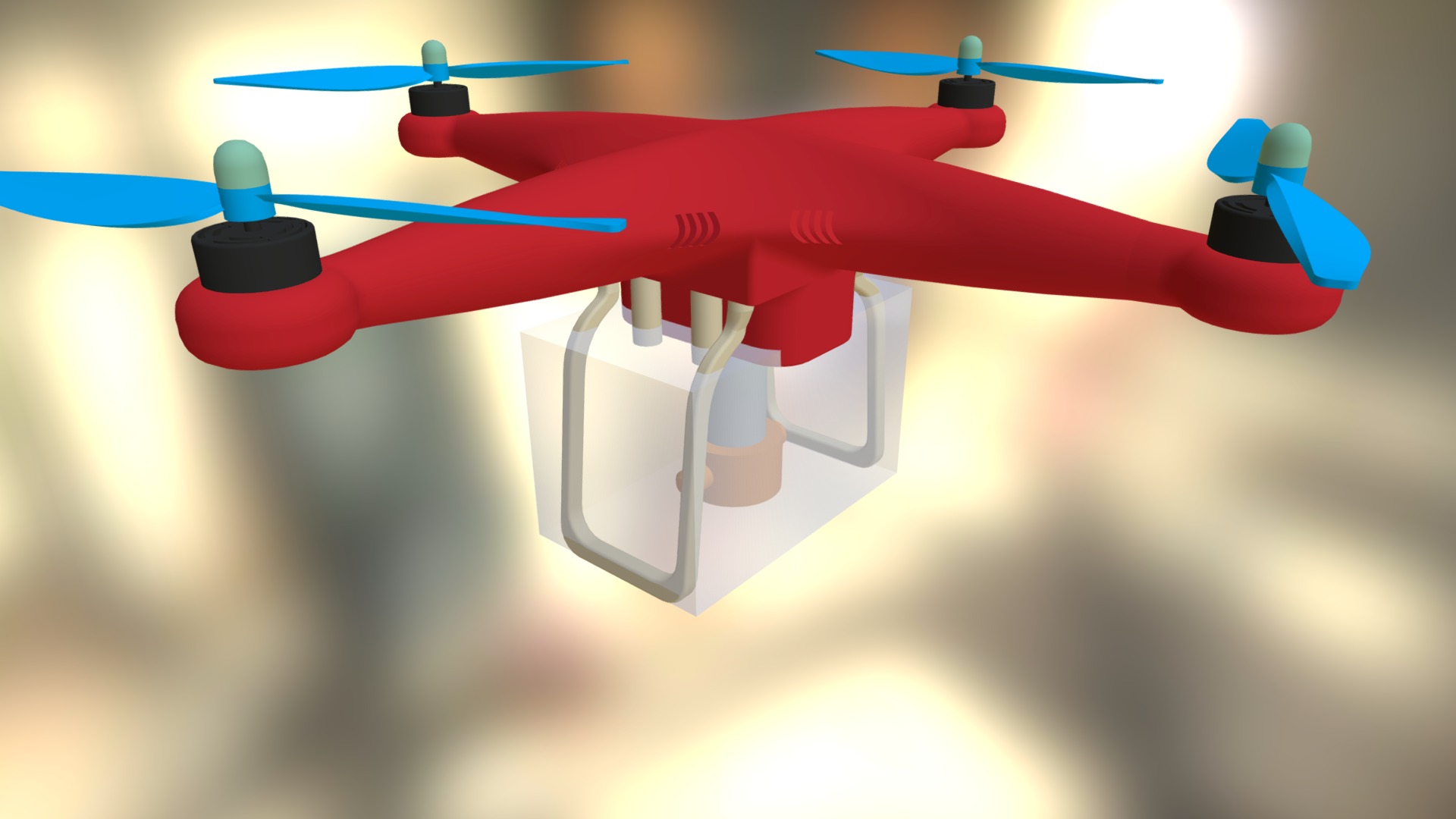 Zapper Drone 3D model by saadithya [4ea15d6] Sketchfab