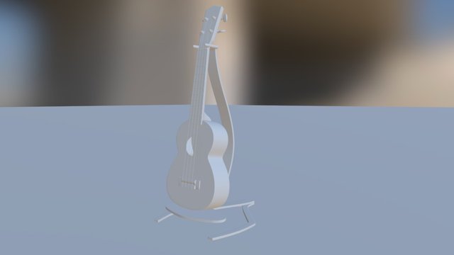 UKELELE 3D Model